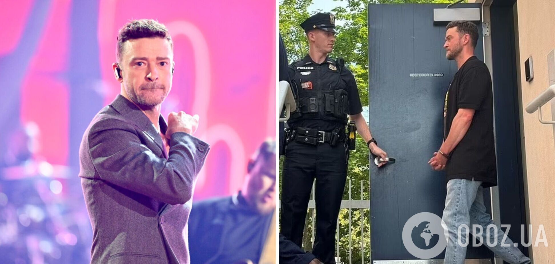 'Зробіть мені послугу': у мережі показали, як п’яний Тімберлейк пробував домовитися під час арешту. Відео