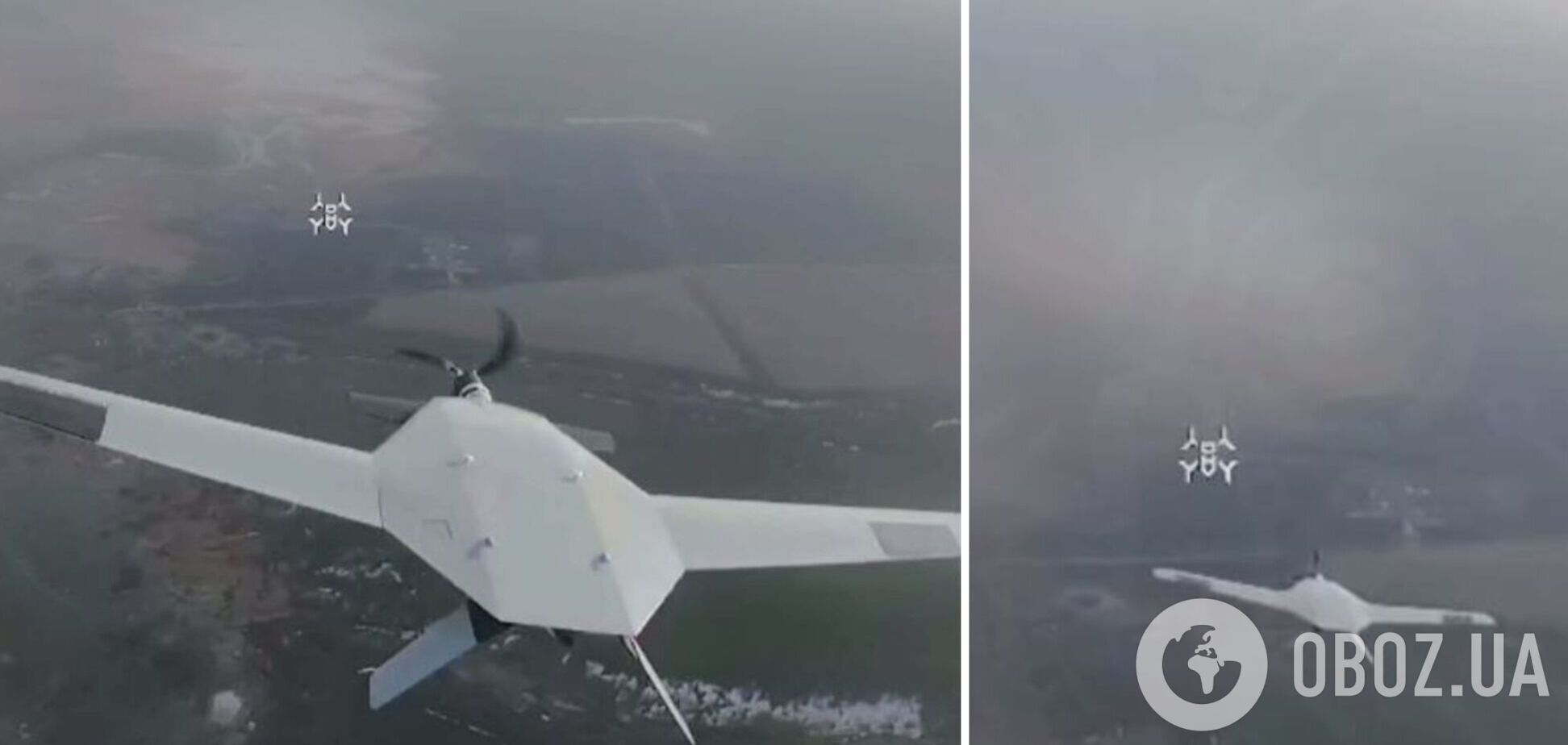 Ворожий 'ексклюзив' збито: прикордонники знищили дорогий російський дрон 'Скат', вартістю близько $400 тисяч. Відео