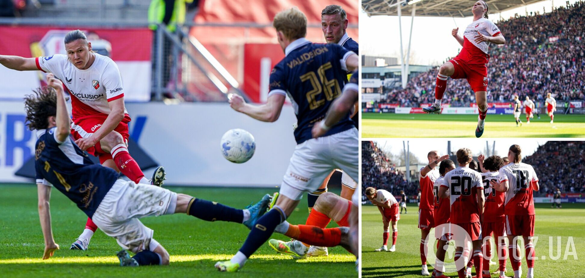 Футболист сборной Украины установил исторический рекорд в Нидерландах. Видео