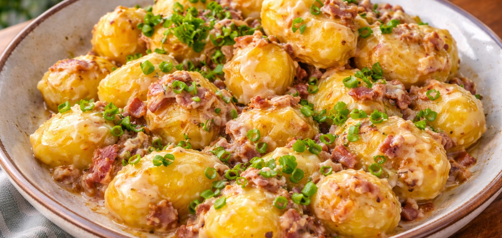 Найсмачніший рецепт картоплі з беконом та сиром: готується за лічені хвилини