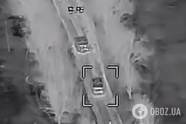 'Закусили танком': военные показали, как остановили вражескую бронеколонну возле Гуляйполя. Видео