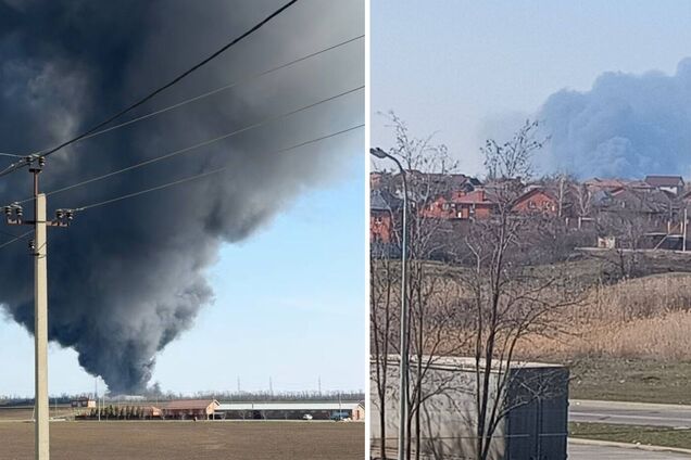 Під Ростовом загорілися хімсклади: дим тягнеться на десятки кілометрів. Фото і відео