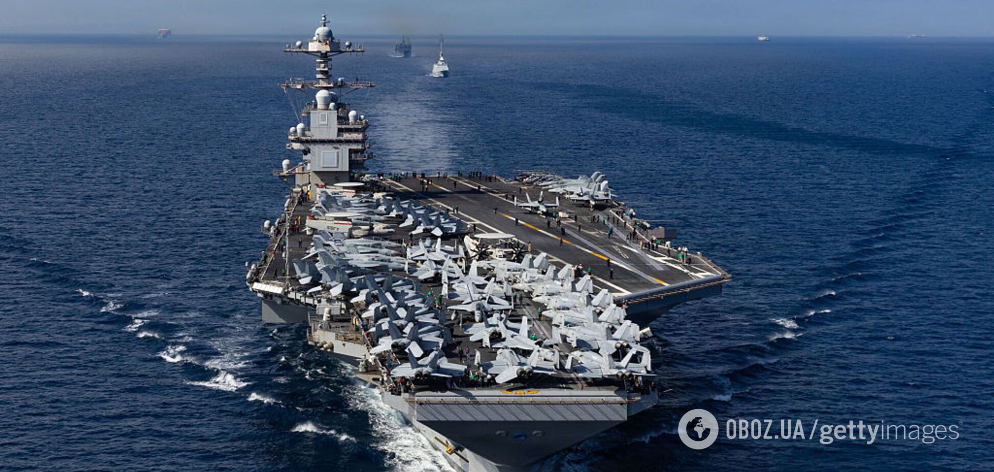 Крупнейший авианосец США покинул регион Ближнего Востока: в чем причина