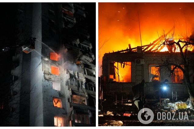 Окупанти завдали комбінованого удару по Запоріжжю: є жертва, п'ятьох людей поранено. Фото та відео