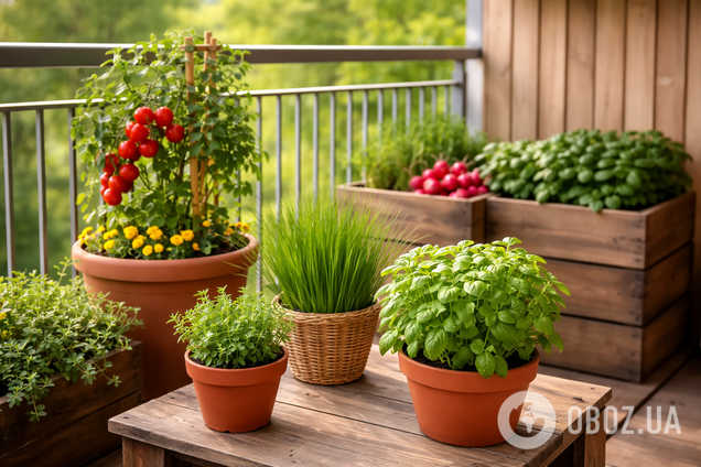 Как сделать мини-огород на балконе: какие овощи и зелень подойдут