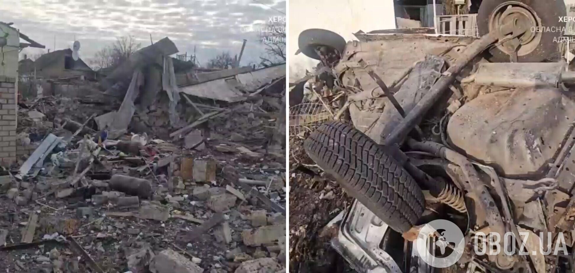 Оккупанты ударили по Херсону: под завалами погиб мужчина, есть пострадавшие. Видео