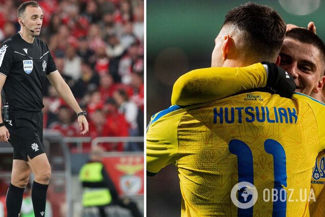 Украина получила суперфартового арбитра на матч со Швецией в плей-офф отбора ЧМ-2026