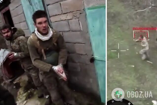 'Швидко сюди': воїни ГУР захопили в полон окупантів на Запорізькому напрямку. Відео