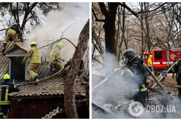 Оккупанты ударили по Харькову: произошли пожары, есть пострадавшие. Фото и видео