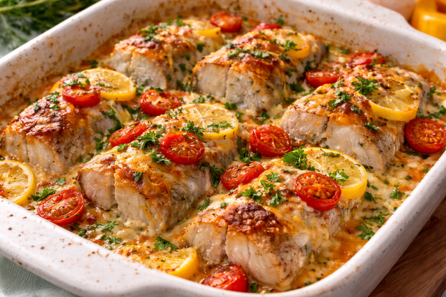 Нежный запеченный хек в сметане: как вкусно приготовить любимую рыбу