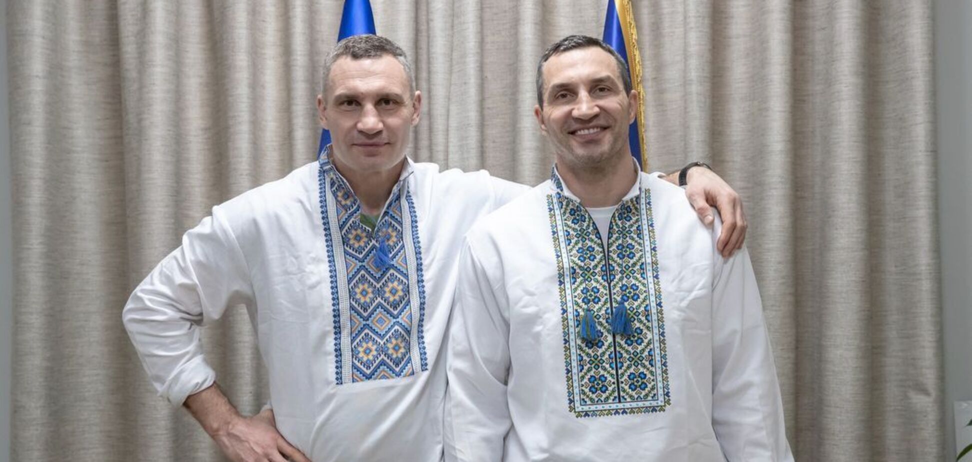 'Без тебя – нет меня': Виталий Кличко поздравил брата с 50-летием