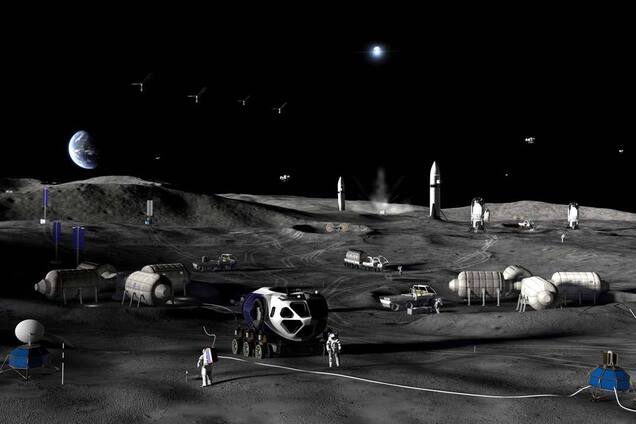 'Следующий шаг к Марсу': NASA хочет построить базу на Луне за $20 млрд