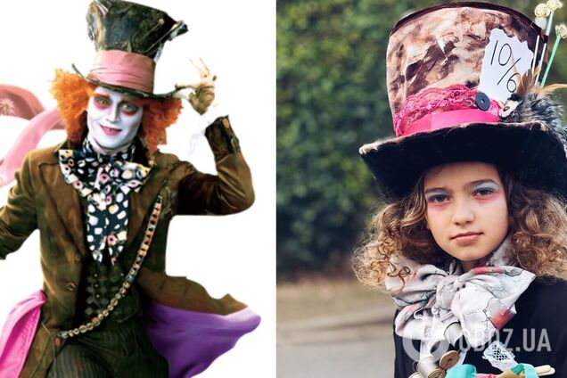 Мальчик в образе Шляпника стал звездой школы и сети: невероятный костюм мама создала сама. Фото
