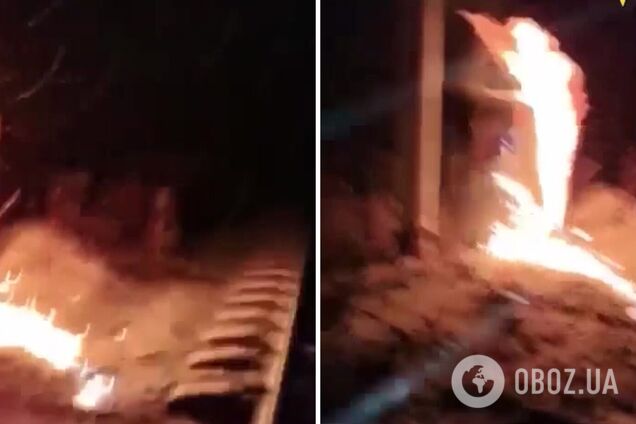 Агенты 'Атеш' устроили диверсию на железной дороге под Луганском: сорваны поставки для российских войск. Видео