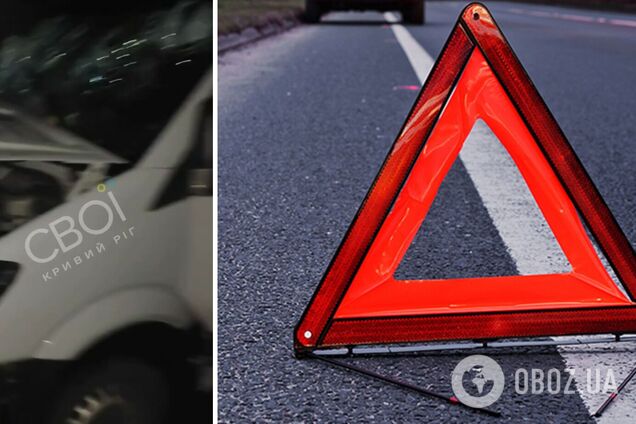 Водитель мог заснуть за рулем: в Кривом Роге автобус врезался в столб, есть пострадавшие. Видео