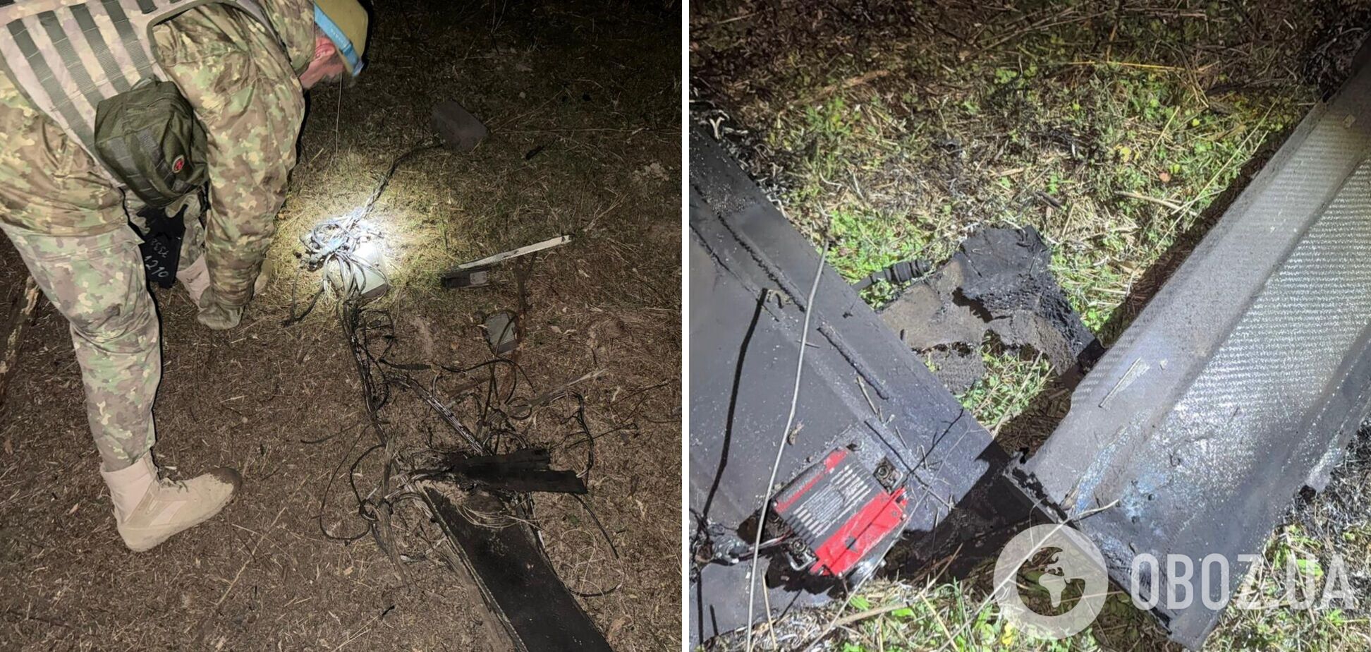 На территории Румынии разбился российский беспилотник: он был подбит украинской ПВО. Фото