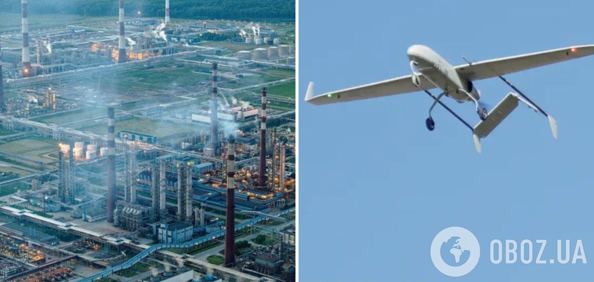 Дрони атакували Киришський НПЗ, сталась пожежа: це один із ключових заводів Росії. Відео