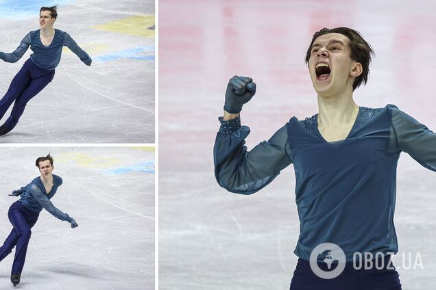 Український фігурист встановив рекорд на чемпіонаті світу. Відео