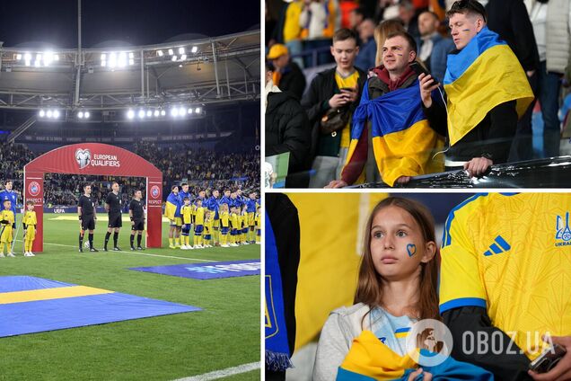 Стадіон в Іспанії фантастично виконав гімн України перед матчем зі Швецією в плей-оф відбору на ЧС-2026. Відео