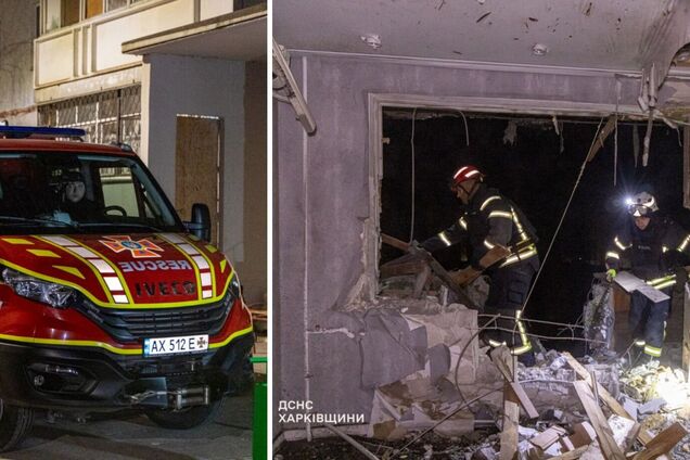 Росія обстріляла житловий район Харкова: внаслідок влучання ракети у багатоквартирний будинок є поранені. Фото та відео