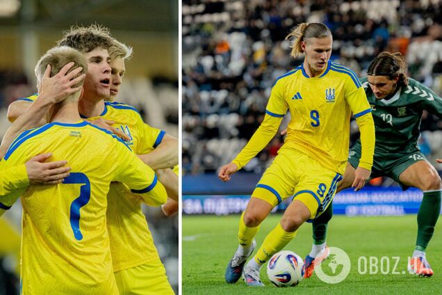 Сборная Украины не смогла обыграть слабейшую команду группы в отборе Евро-2027 U-21. Видео