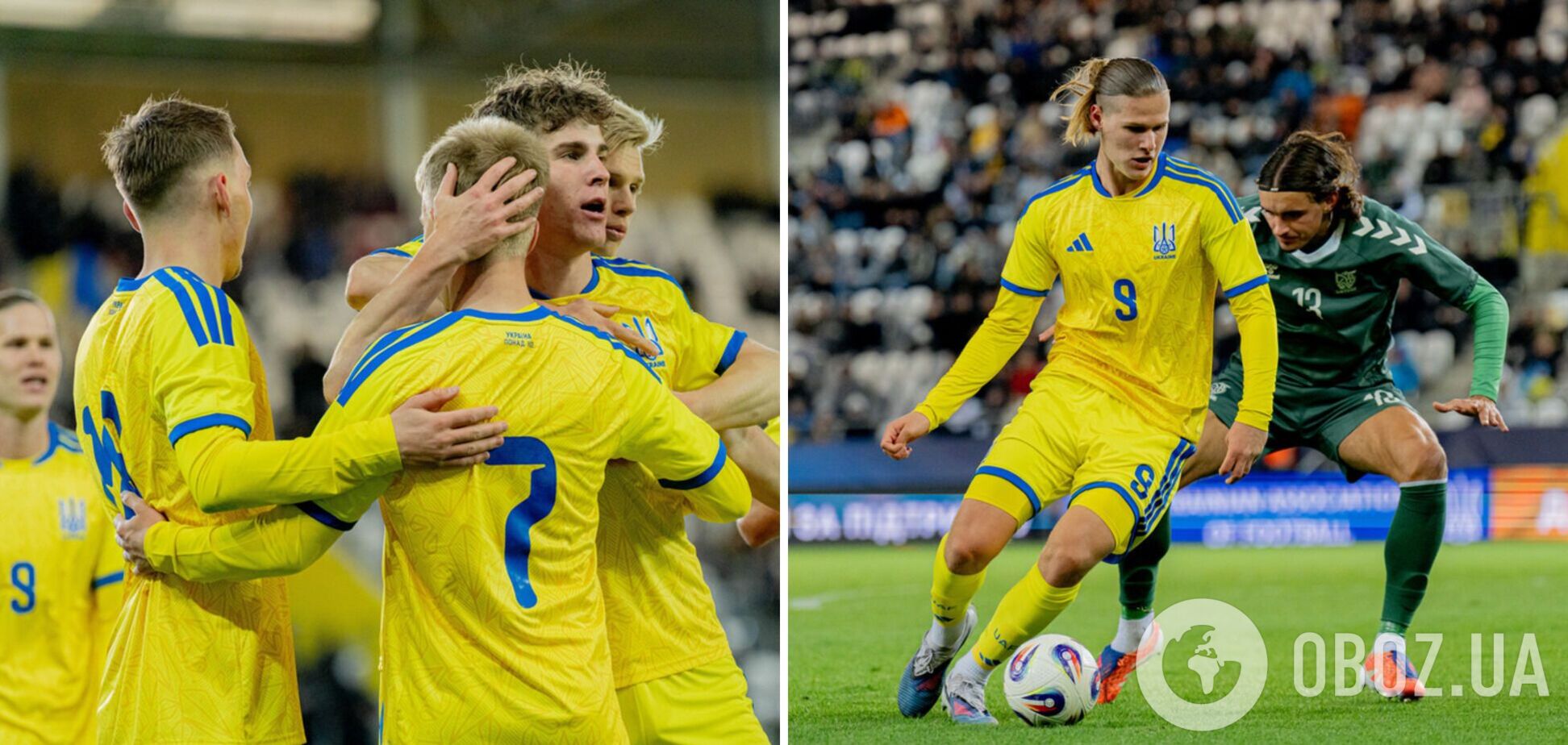 Сборная Украины не смогла обыграть слабейшую команду группы в отборе Евро-2027 U-21. Видео