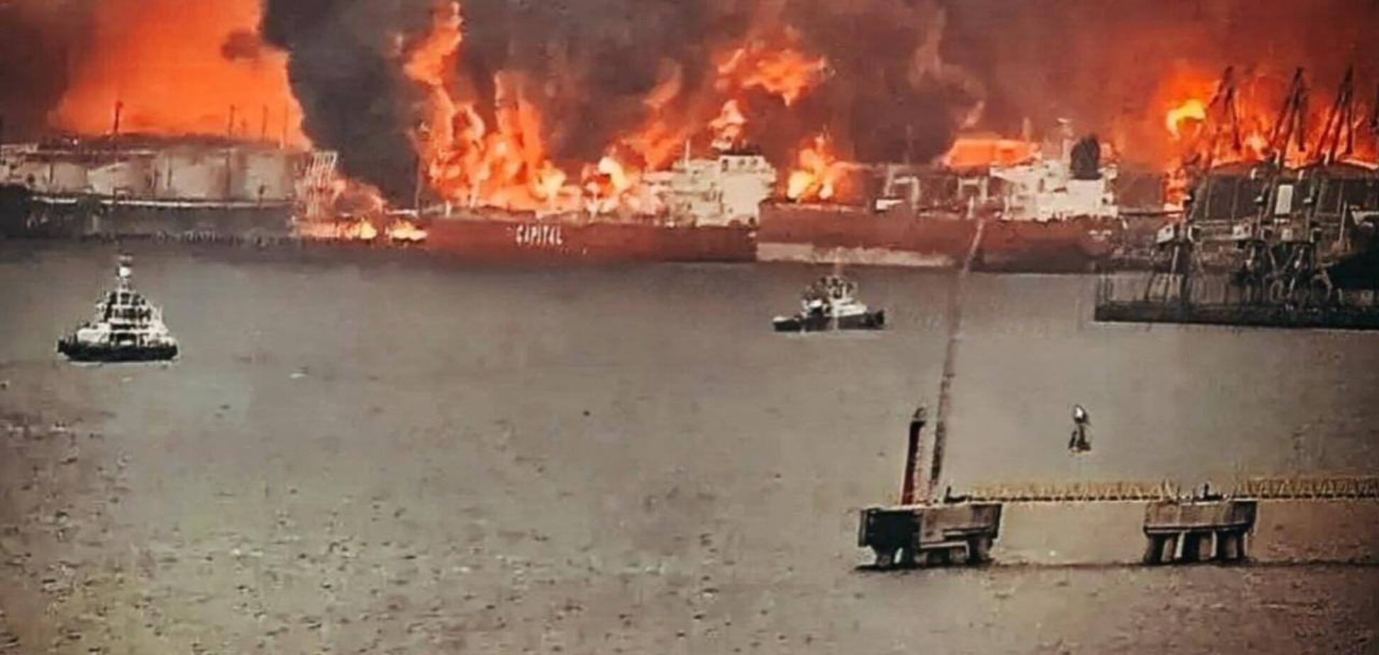 Зафиксированы пожары: появились спутниковые снимки портов РФ на Балтийском море после атак Сил обороны