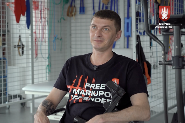 'Сердце Азовстали' поможет защитнику Мариуполя Артуру Глебову восстановить здоровье после более чем трех лет плена