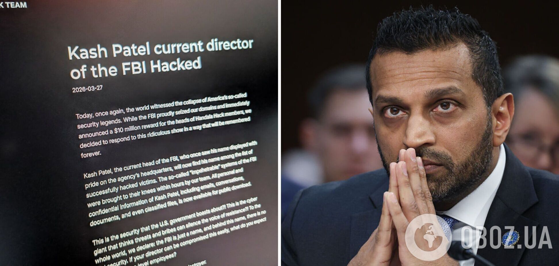 Иранские хакеры взломали электронный ящик директора ФБР: что обнаружили