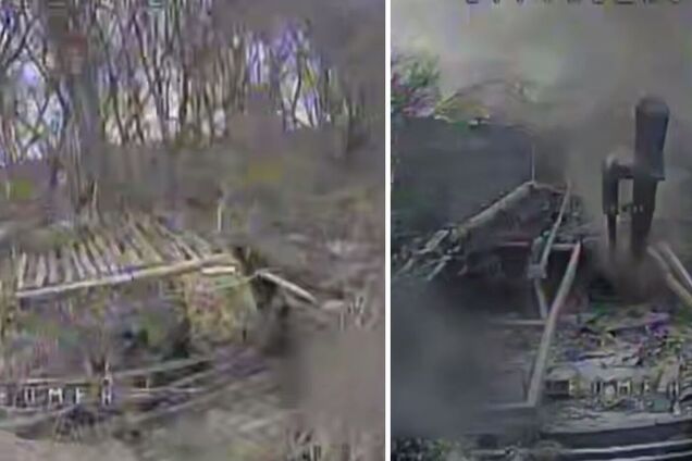 Прикордонники виявили та уразили техніку ворога на Південно-Слобожанському напрямку. Відео