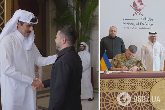 Україна та Катар підписали 10-річну угоду про партнерство в оборонній сфері