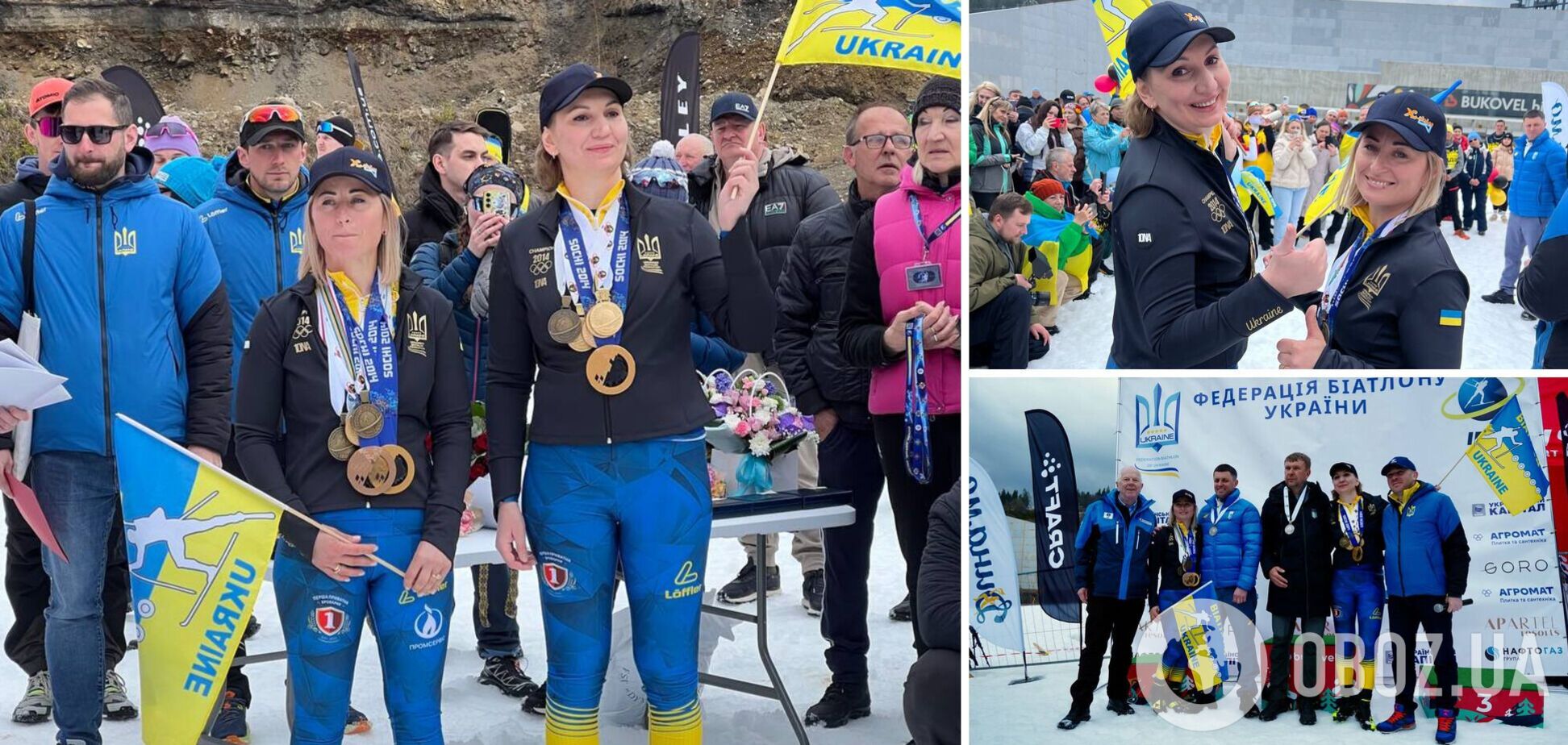 Появилось видео церемонии прощания с легендами украинского биатлона – Витой Семеренко и Еленой Пидгрушной. Олимпийские чемпионки официально завершили карьеру.