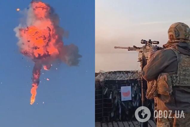 Украинские пограничники отбили очередную массированную атаку БПЛА на мирное население: видео