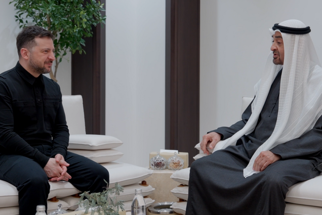 Зеленский встретился с президентом ОАЭ и рассказал об экспертности Украины в вопросах защиты