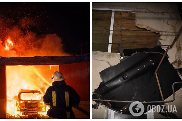 Оккупанты нанесли удары по Одесщине: поврежден объект энергетики, произошли пожары. Фото