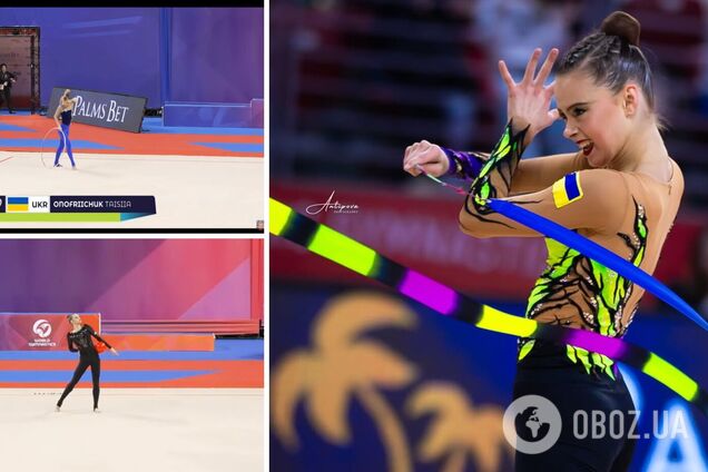 Онофрийчук произвела фурор в Болгарии, выиграв 'золото' в многоборье на Кубке мира. Видео