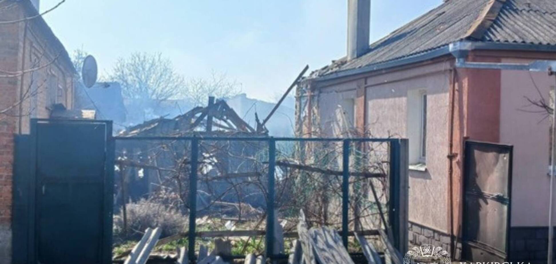 У Харкові ворожий дрон влучив у приватний будинок: є постраждалі. Фото