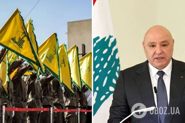 'Рішення суверенне і остаточне': президент Лівану зробив заяву про заборону військової діяльності 'Хезболли'