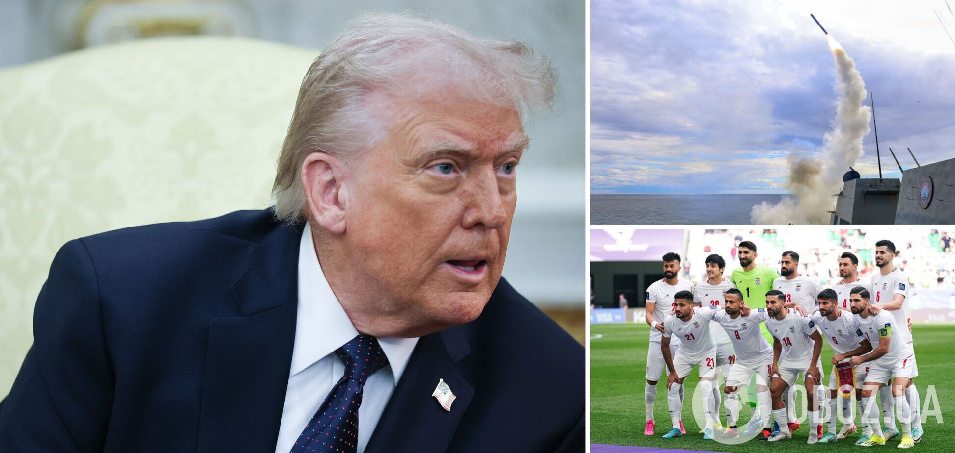 Трамп трьома словами відреагував на 'бойкот' Іраном чемпіонату світу з футболу-2026