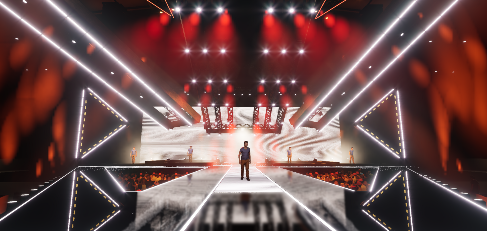 Герман Нєнов презентував дизайн сцени ювілейного шоу 'Другої Ріки' у Палаці Спорту