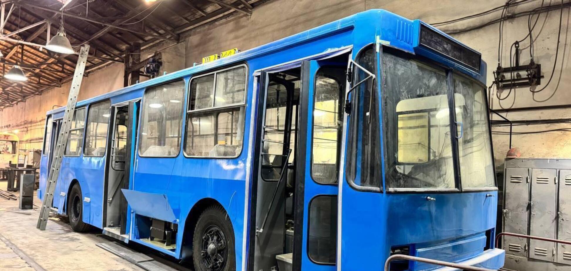 В Днепре работает единственная в Украине сертифицированная вагоноремонтная мастерская трамваев и троллейбусов