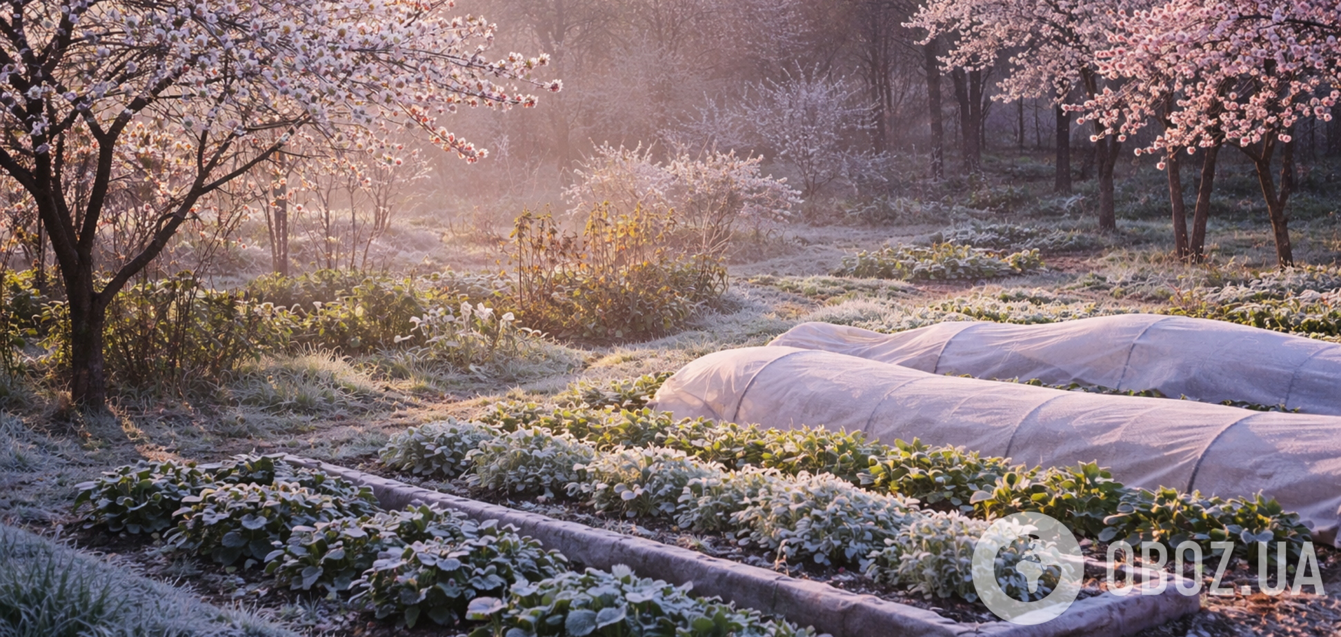 Як врятувати сад і город від весняних морозів: дієві способи