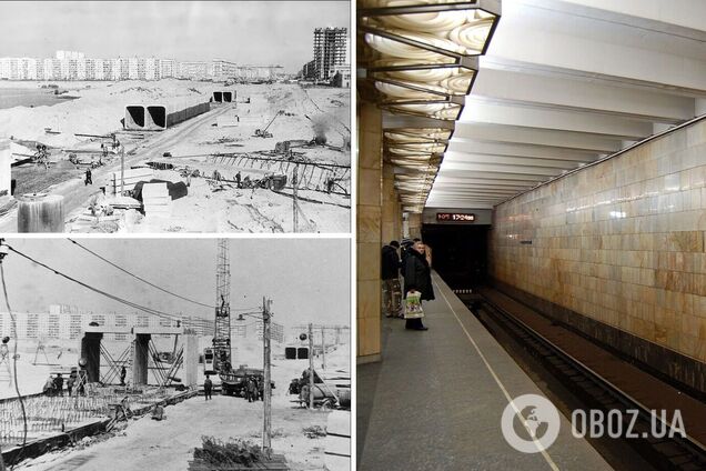 У мережі показали, як у 1970-х роках будували метро на Оболонь у Києві. Архівні фото