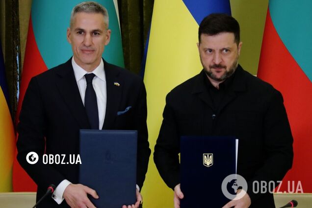 Україна і Болгарія підписали оборонну угоду на 10 років: Зеленський розповів про її перспективи. Відео
