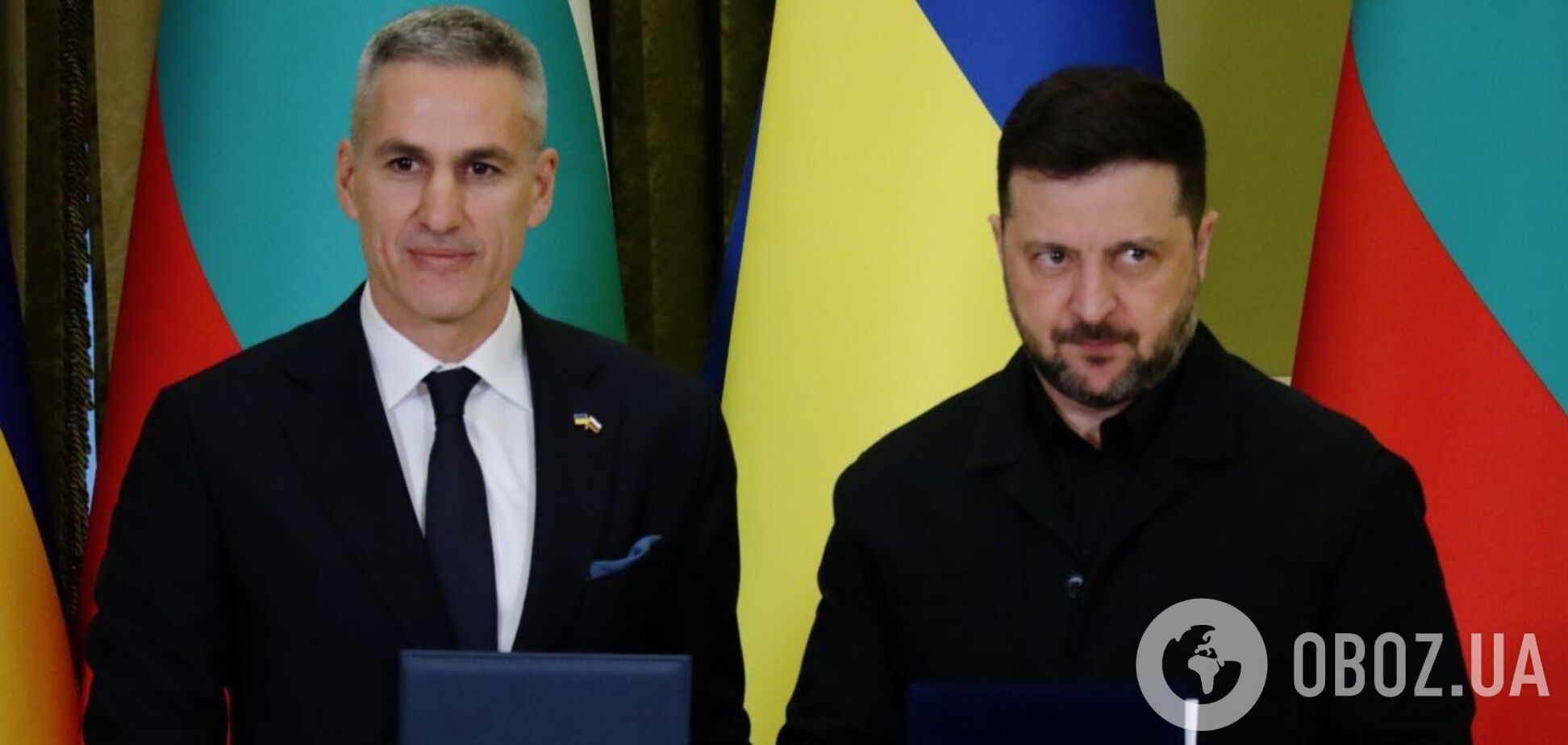 Україна і Болгарія підписали оборонну угоду на 10 років: Зеленський розповів про її перспективи. Відео