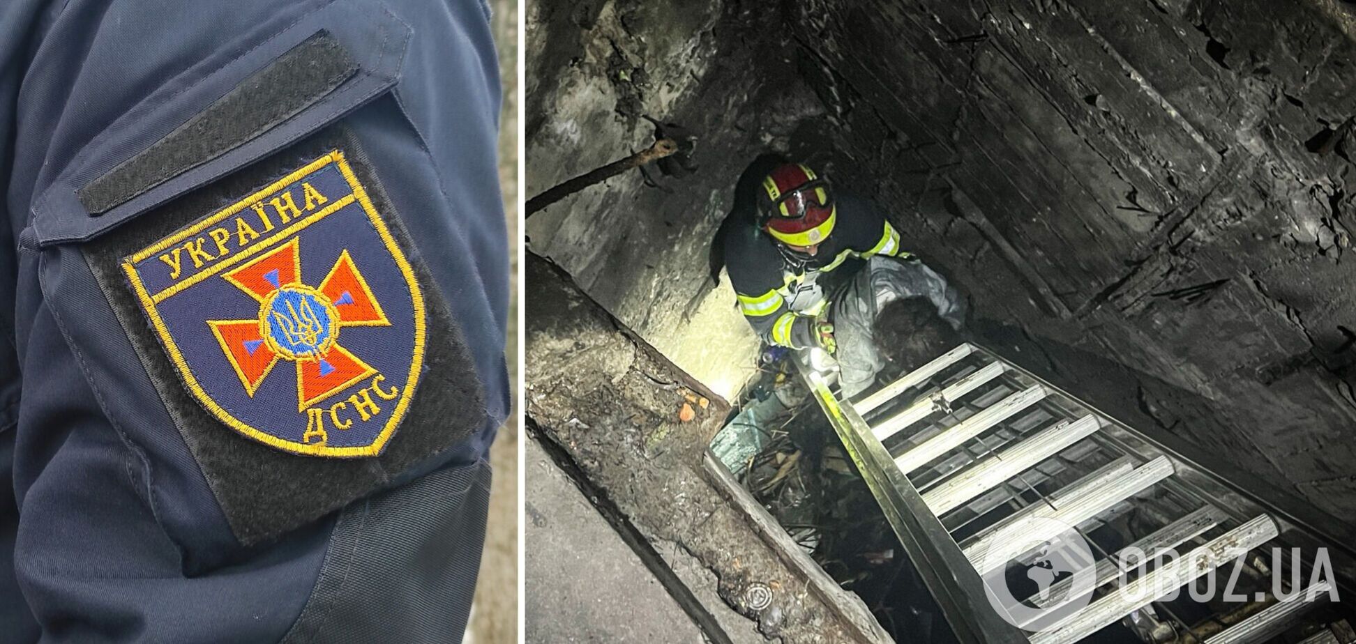 Святкувала день народження: на Київщині врятували дівчинку-підлітка, яка впала у шахту закинутої станції. Фото