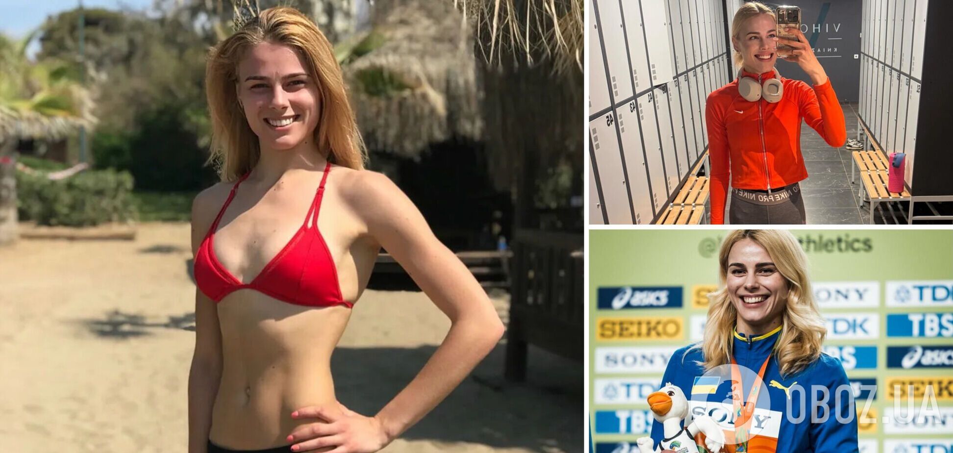 Самая красивая легкоатлетка Украины сфотографировалась в женской раздевалке и произвела фурор