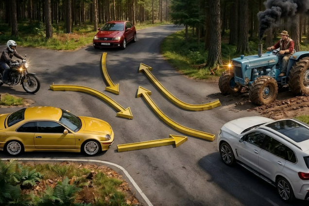 Кто проедет перекресток предпоследним: тест на знание ПДД