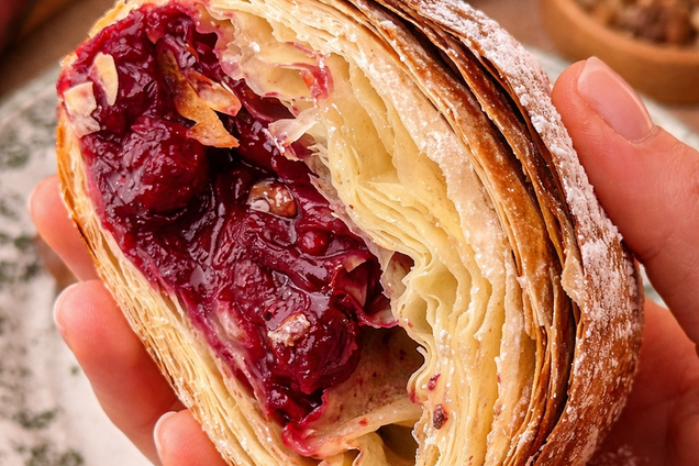 Постный штрудель с вишнями: из чего приготовить вкусный домашний десерт