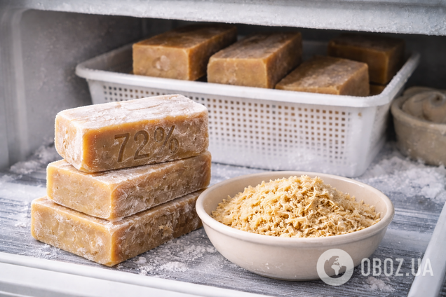 Зачем в СССР хозяйственное мыло клали в морозилку: причина очень проста